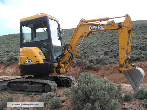 john deere 27c zts mini excavator|john deere 27c zts.